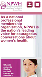Mobile Screenshot of npwh.org
